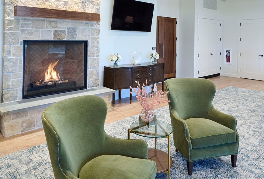 Interior of Willow Street Funeral Home in  Willow Street, PA