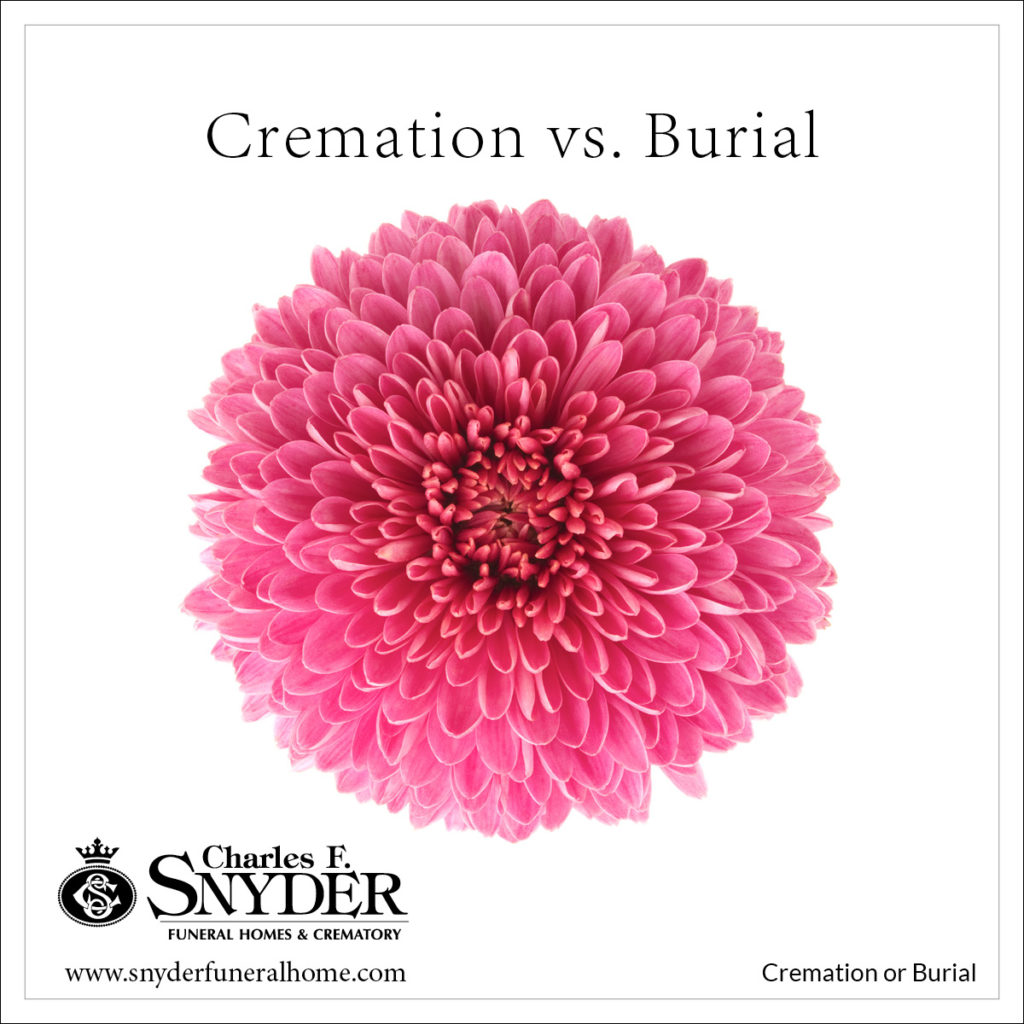 Cremation or Burial … is That the Question?