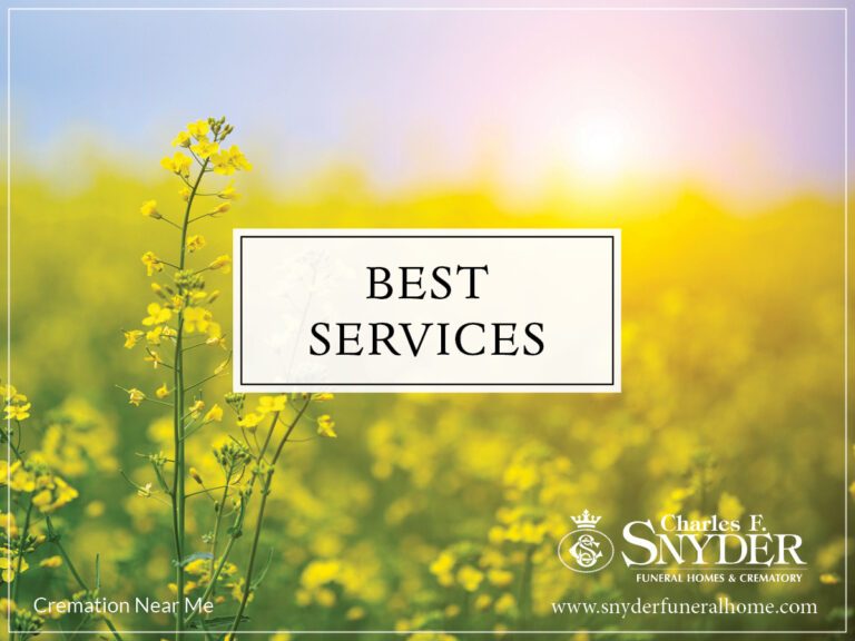 Cremation Near Me Snyder Funeral Home blog