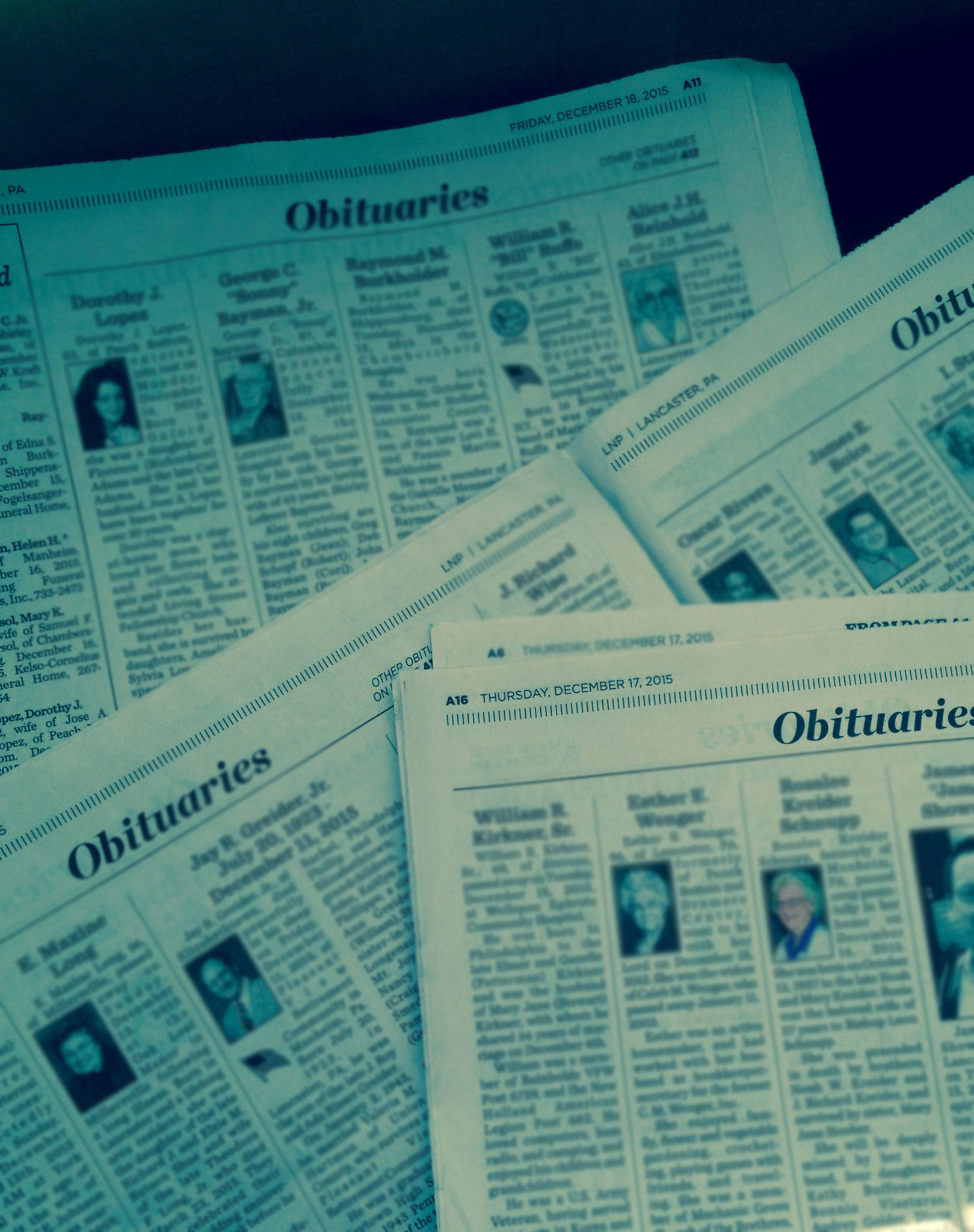 Writing an obituary is there an app for that snyder funeral home blog