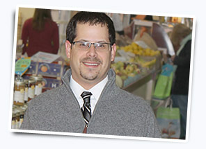 Funeral Director Justin Koehler at Central Market